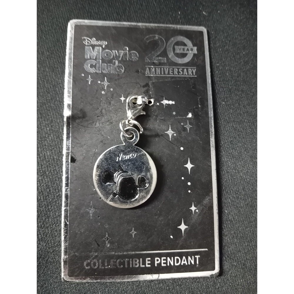 Disney Movie Club 20th Anniversary Nemo Collectible Pendant